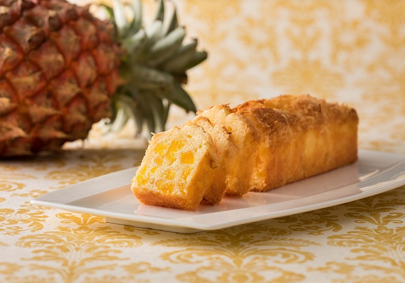 ケーク アナナスココPound Cake, Pineapples and Coconuts